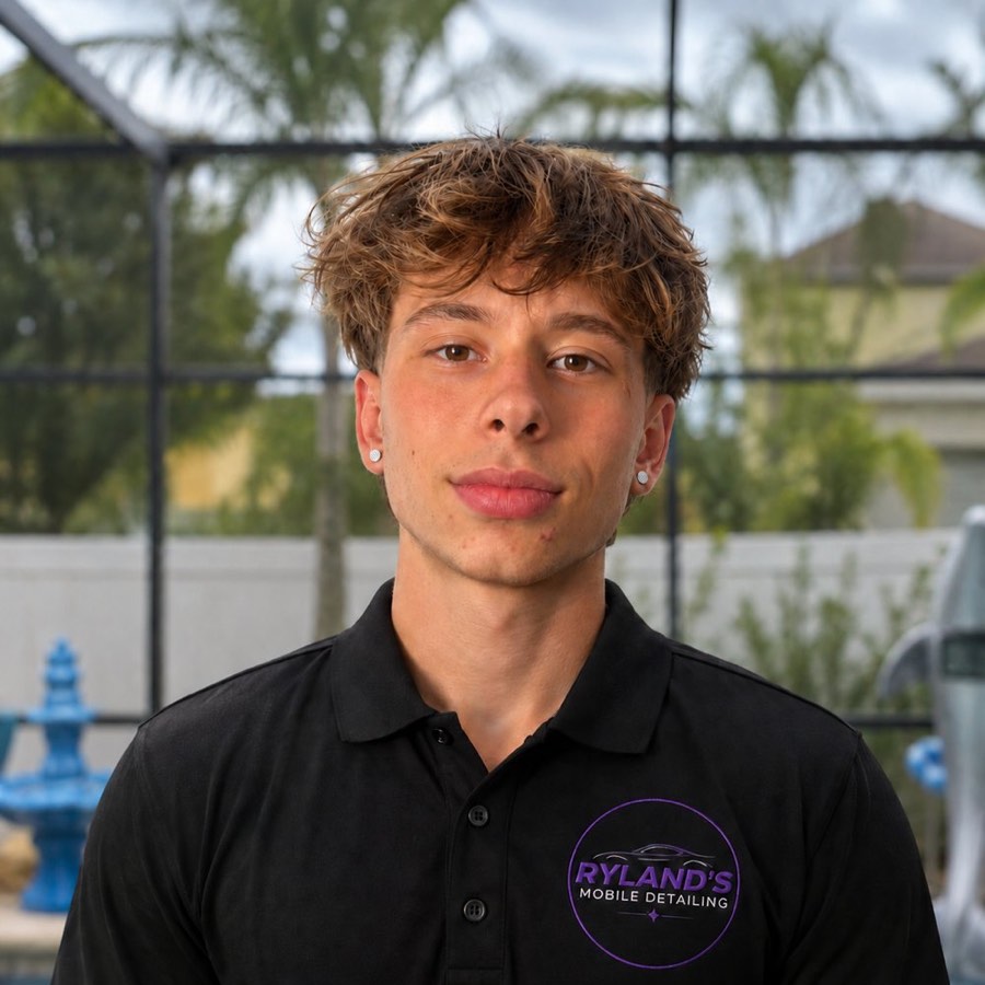 Ryland, founder of Ryland's Mobile Detailing